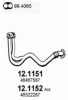 FIAT 46467587 Exhaust Pipe